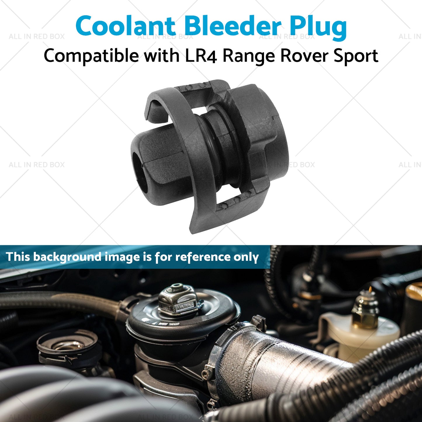 Coolant Bleeder Plug Suitable for Land Rover LR4 Range Rover Sport 3. 0L 5. 0L