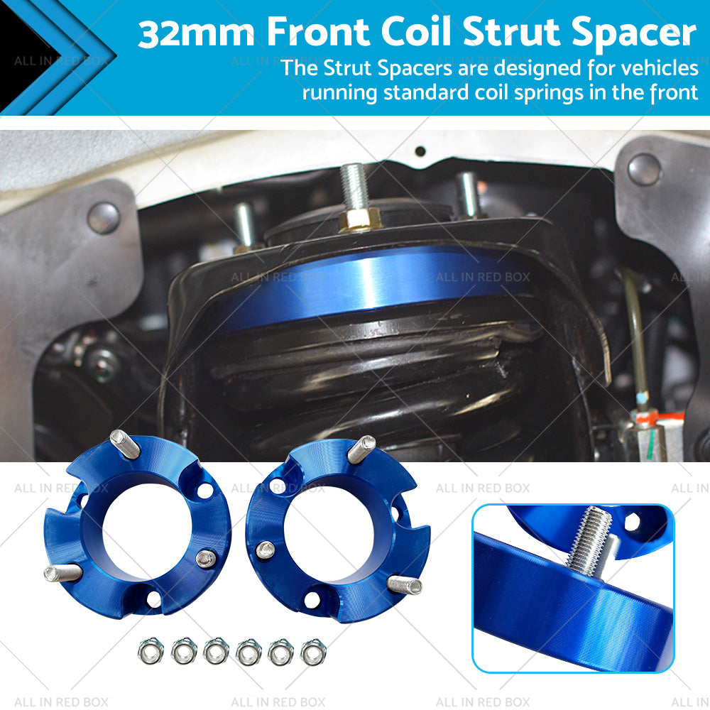 32mm Front Coil Strut Spacer 2.5'' Lift Kit Suitable For Mazda BT50 Ranger PX