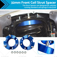 32mm Front Coil Strut Spacer 2.5'' Lift Kit Suitable For Mazda BT50 Ranger PX