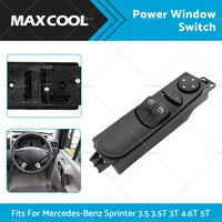 For Mercedes-Benz Sprinter W906 Master Window Switch Control A9065451213 LED