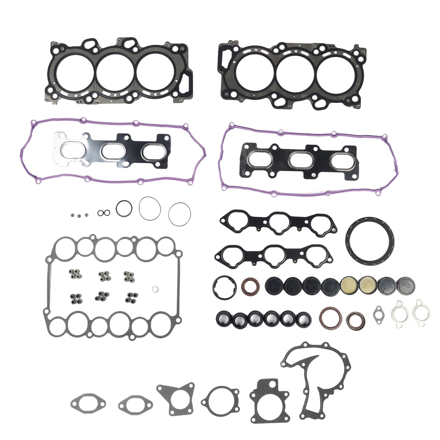 VRS Head Gasket Set Suitable For Holden Rodeo Isuzu V6 3.5 24V 6VD1 6VE1 DOHC