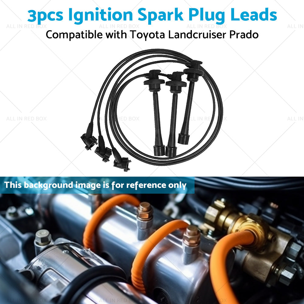 Ignition Spark Plug Leads Suitable for Toyota Landcruiser Prado 3. 4L V6 96-05