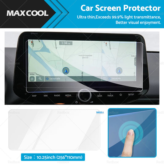 Car Touch Screen Protect Tempered Glass 10.25 inch  Suitable For Hyundai i30 Sedan 22