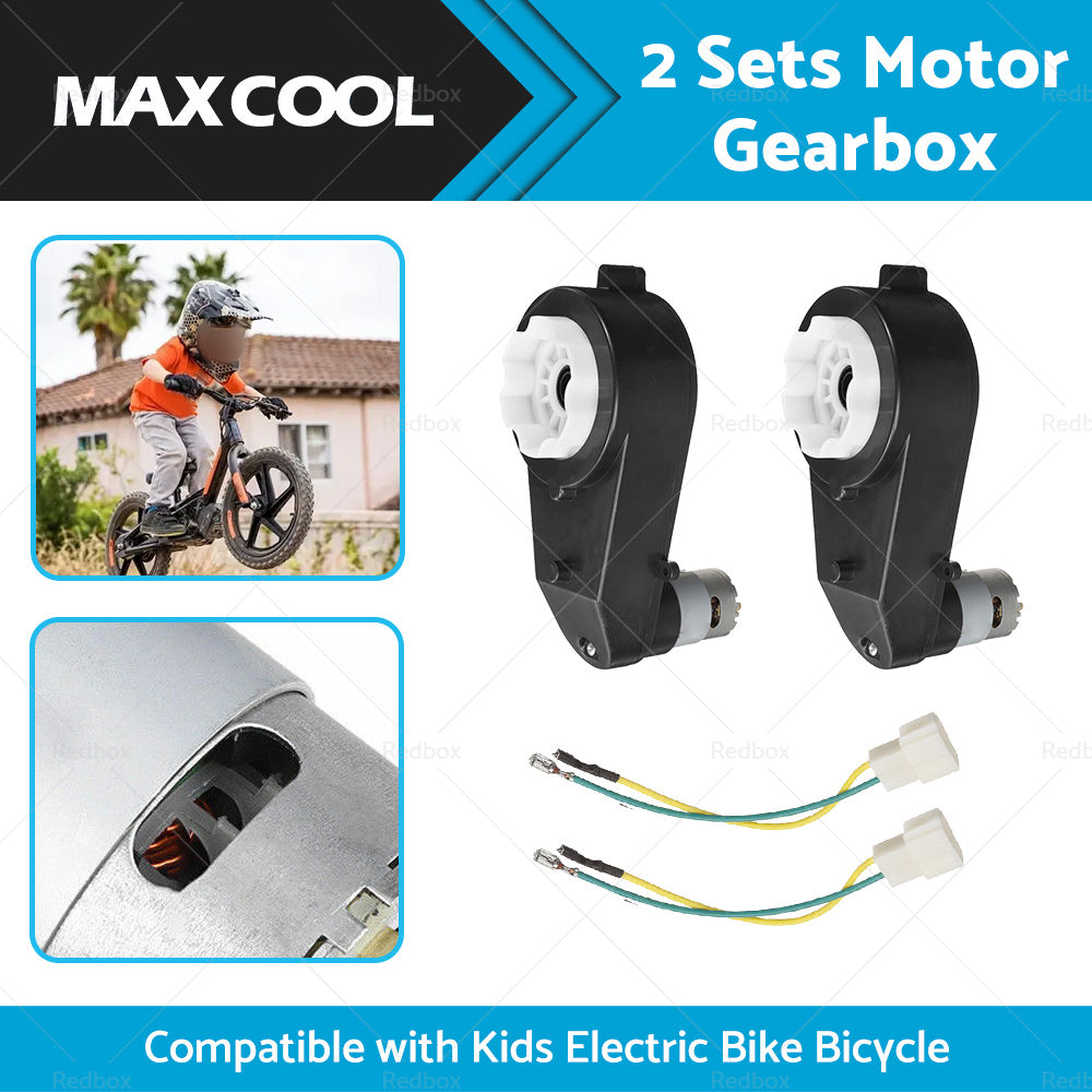 12V 40000RPM Electric Motor Gear Box Suitable For Children Kid Ride On Bike Car