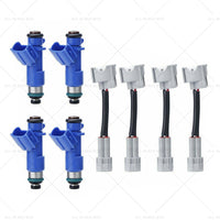 4 Set Fuel Injectors 16450-RWC-A01 Suitable for Acura RDX RSX TSX Integra 97-12