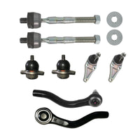 8x Steering Rack Tie Rod Ends Ball Joints Suitable for  Mitsubishi Pajero NM