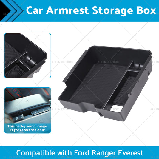 Center Console Storage Armrest Box Suitable for Ford Ranger or Everest 2023 2024