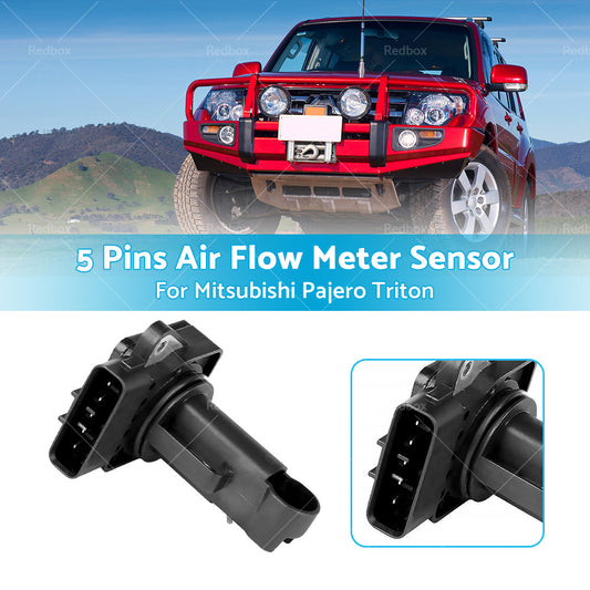 Mass Air Flow Meter MAF Sensor 5 Pins Fit for Mitsubishi Pajero Triton MR547077