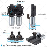 28260-PRP-014 Transmission Dual Linear Solenoid Suitable for Honda Accord Acura