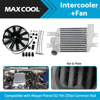 Top Mount Intercooler Kit Suitable For Nissan Patrol GU Y61 ZD30 Common Rail