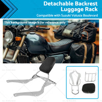 Backrest Sissy Bar W  Luggage Rack Suitable For Suzuki Boulevard C50 2005-2011