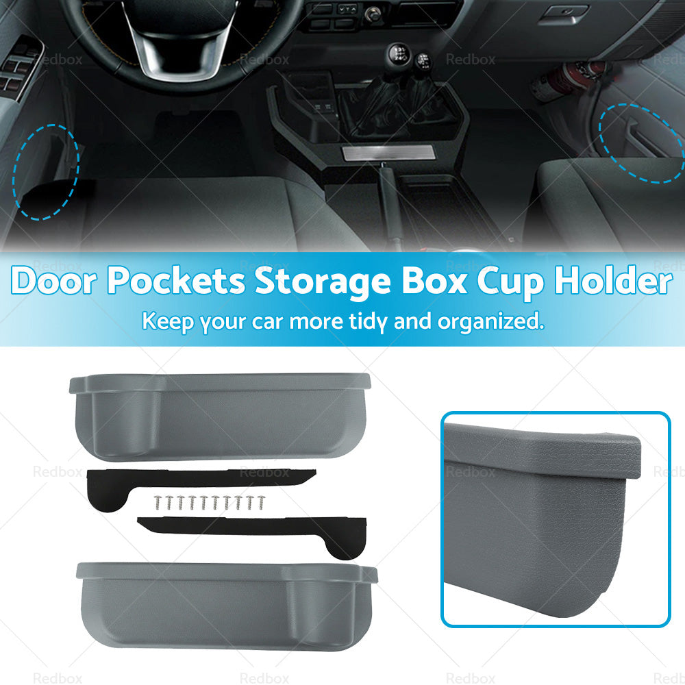 Door Pockets Storage Box Cup Holder Suitable For Toyota Land Cruiser 70 Seires