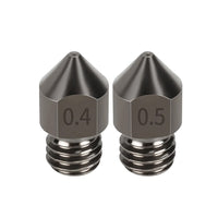 10Pcs Hardened Steel Nozzle Suitable for Creality CR-10 Ender 3 Pro 5 Series