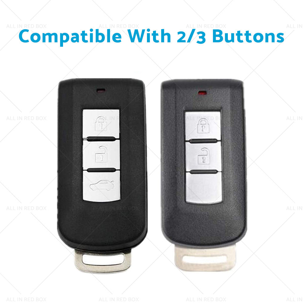 TPU Remote Key Fob Case Cover Shell Fits For Mitsubishi ASX Lancer-ex Outlander