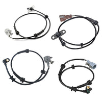 4x ABS Wheel Speed Sensor Front Rear Left Right for Nissan Navara D40 2005-2014