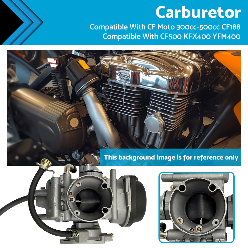 Carby Carburetor Carb Suitable For CF Moto 300cc-500cc CF188 CF500 KFX400 YFM400