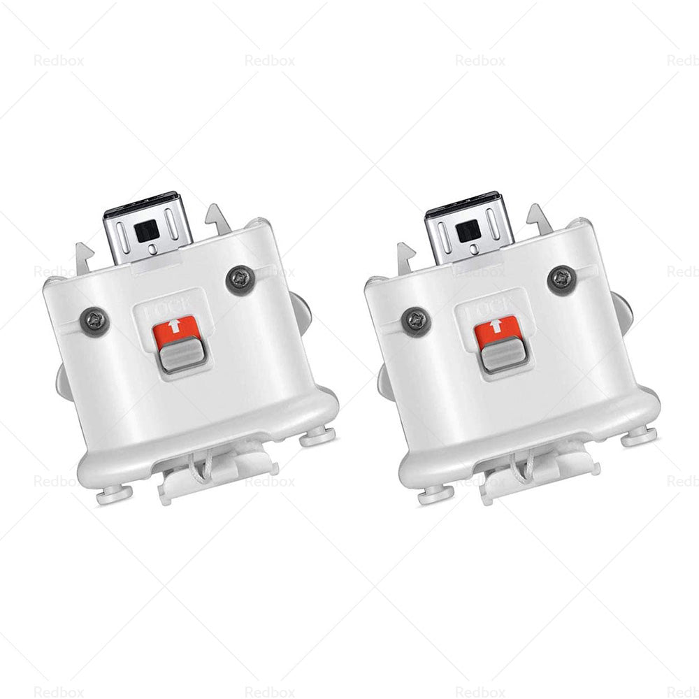 2 PCS Motion Plus Adapter Sensor Suitable For Nintendo Wii Remote Controller