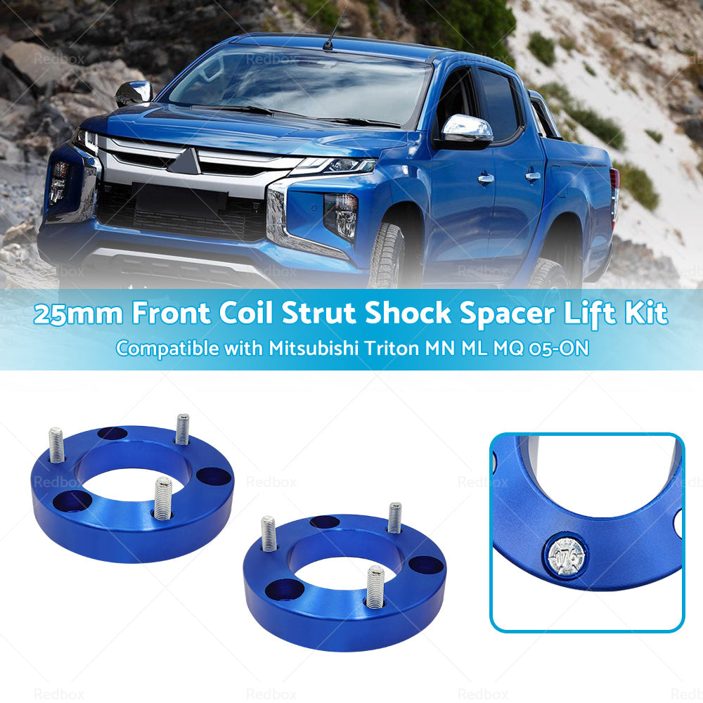 25mm Front Coil Spacer Kit Suitable For Mitsubishi Triton MN ML MQ 2005-ON