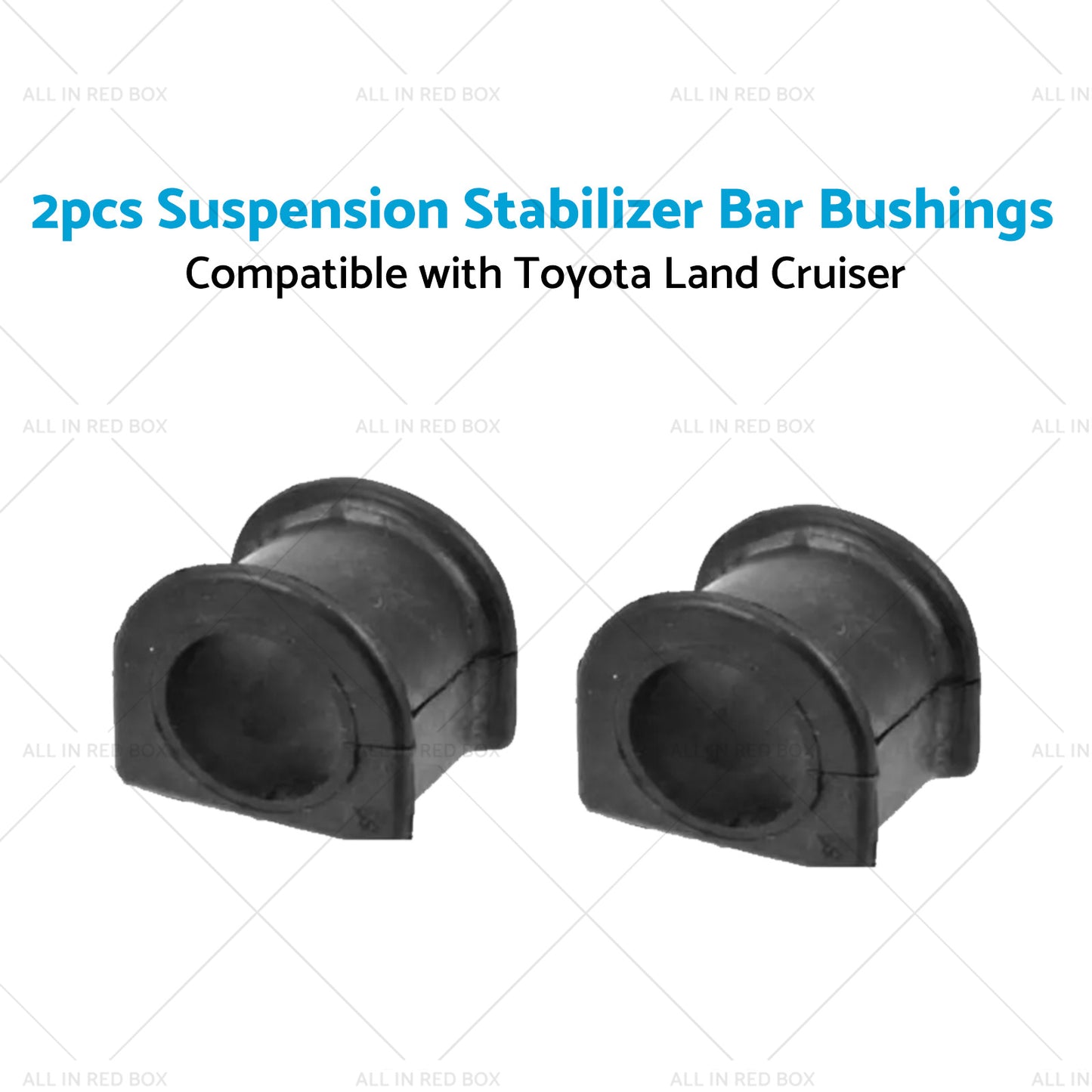 2PCS Suspension Stabilizer Bar Bushings Suitable for Toyota Land Cruiser 93-97