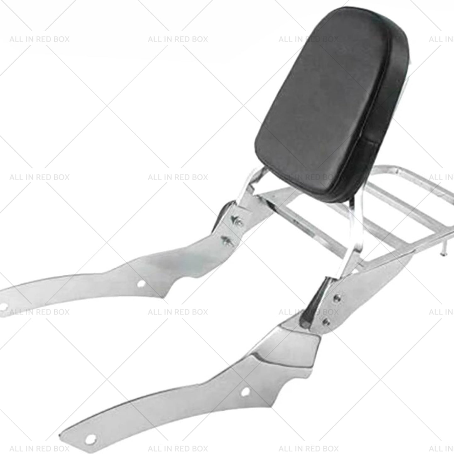 Backrest Sissy Bar Luggage Rack Suitable for Yamaha V-Star 650 Custom XVS650