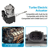 Turbo Electric Actuator Suitable For Audi VW EA888 Gen3 2. 0T 06L145612L 70597387