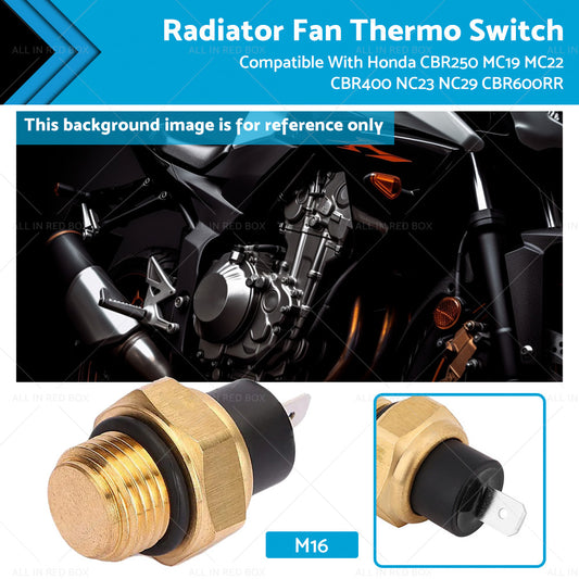 Radiator Fan Switch Suitable For Honda CBR250 MC19 MC22 CBR400 NC23 CBR600RR