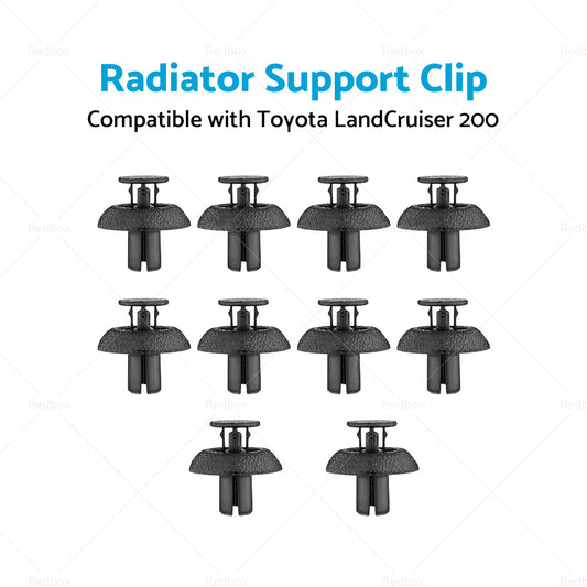 10x Suitable For Toyota LandCruiser 200 Engine Cover Clip Radiator Support Clip