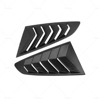 2x Side Window Louvers Sun Shade Cover Suitable For Ford Mustang 2015-2022