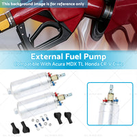 {{ 2x External Inline Fuel Pumps Suitable For Honda Civic 1.5L 1.8L 1994-2013 }} - Buy Car Parts Online at {{ Kaka Auto Parts }}.