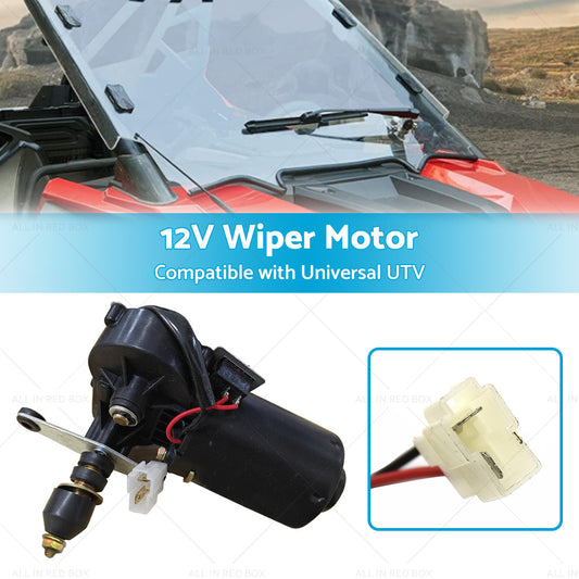 12V Electric Windshield Two Lines Universal Wiper Motor Car Interior