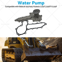 Water Pump Suitable For Bobcat Kubota D1102 D1302 D1402 V1502 V1702 V1902 V2203