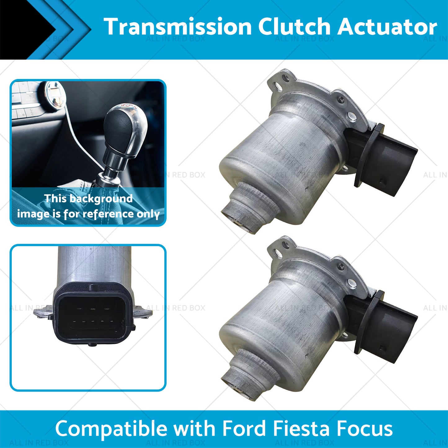 2PCS Automatic Clutch Actuator Transmission Suitable for Ford Fiesta Focus 11-17