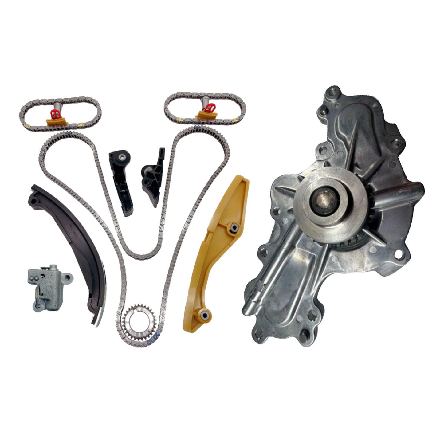 Timing Chain Kit & Water Pump Suitable for Ford Edge Explorer F150 Flex Mustang