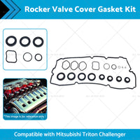 Valve Tappet Rocker Cover Gasket Kit Suitable For Mitsubishi Triton ML MN 2. 5L