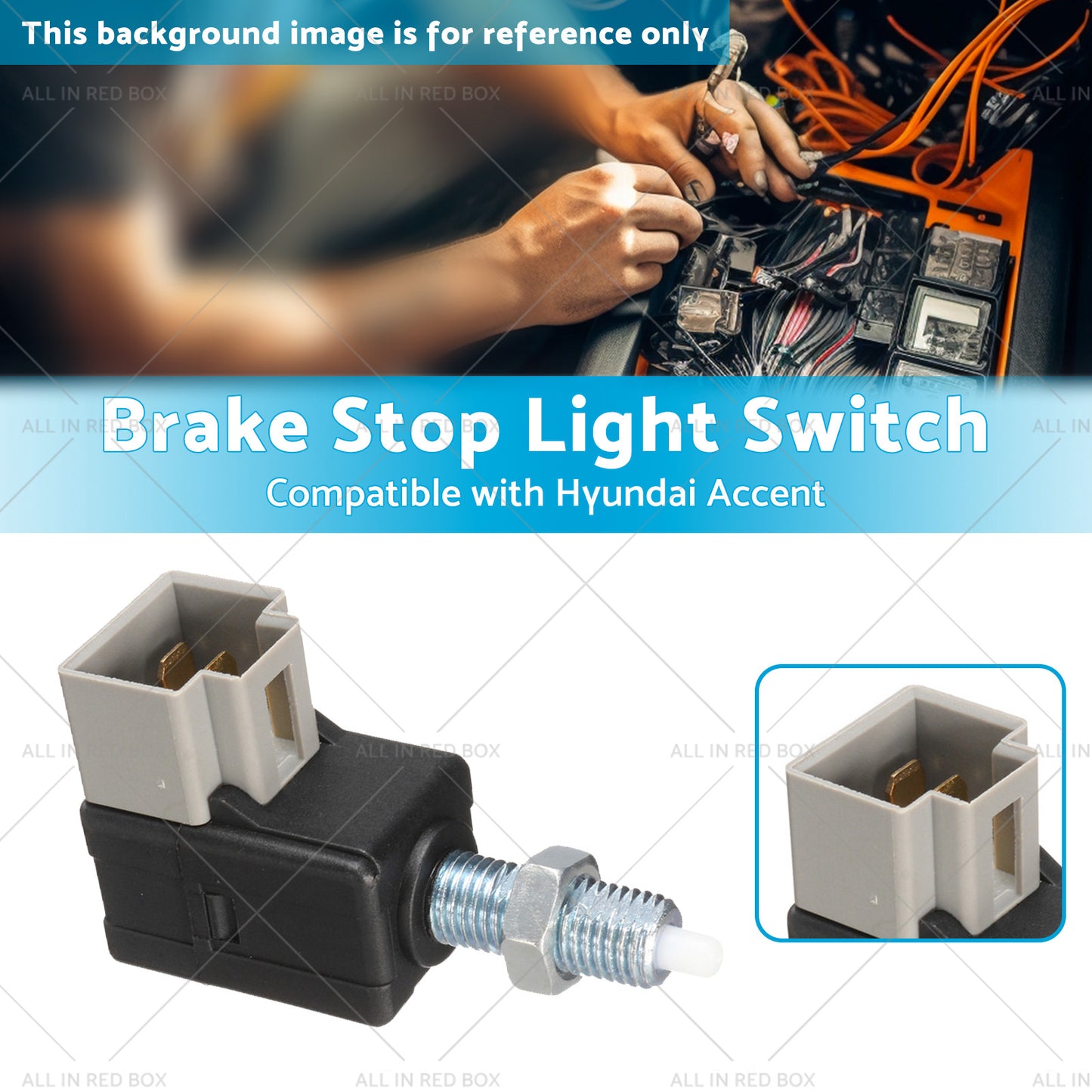 Brake Stop Light Switch Suitable for 98-21 Hyundai Accent Santa Fe Kia Soul 2. 0L