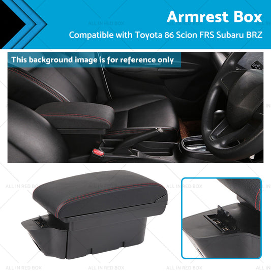 Centre Console Armrest Storage Box Suitable For Toyota 86 Subaru BRZ