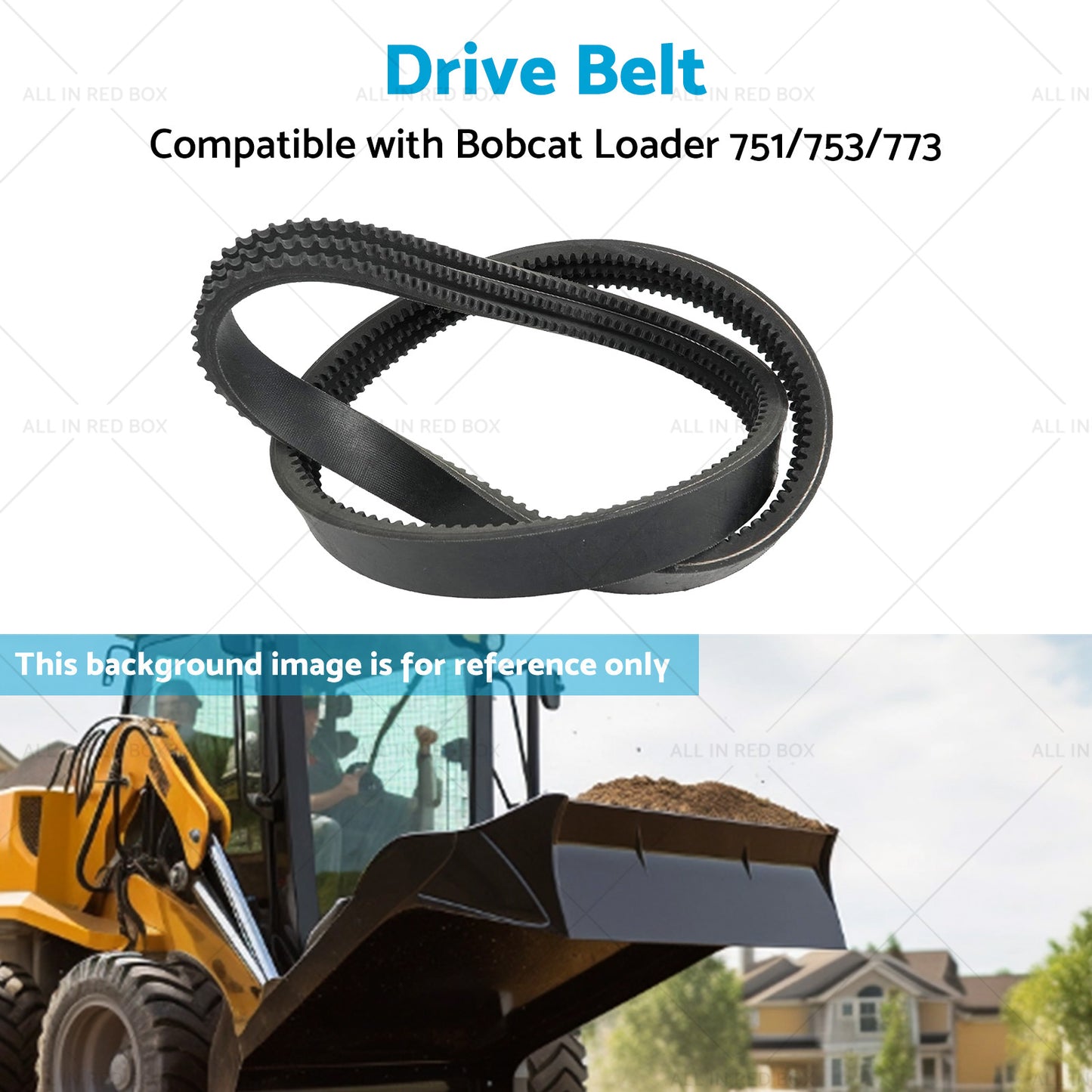 {{ Hydraulic Pump EPDM Drive Belt Suitable for Bobcat 6672021 430 435 751 753 773 }} - Buy Car Parts Online at {{ Kaka Auto Parts }}.