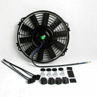 9 inch 12V Volt Electric Radiator Cooling Thermal Thermo Fan  Mounting Kits