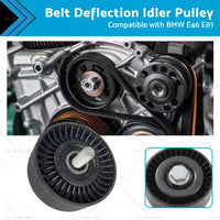 Belt Deflection Idler Pulley Suitable for BMW E87 E88 E83 E46 E87 E88 E84