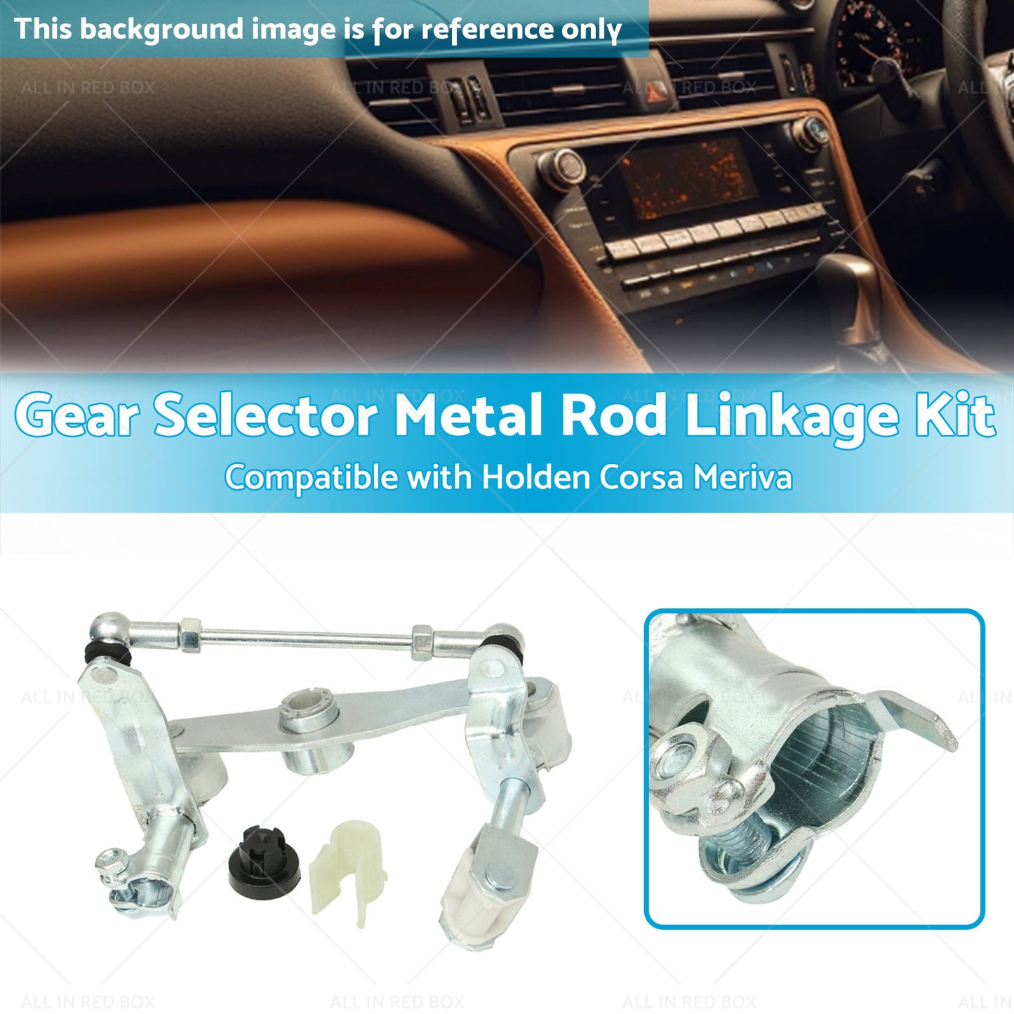 {{ Gear Selector Metal Rod Linkage Kit Suitable For Holden Corsa C Combo Meriva }} - Buy Car Parts Online at {{ Kaka Auto Parts }}.