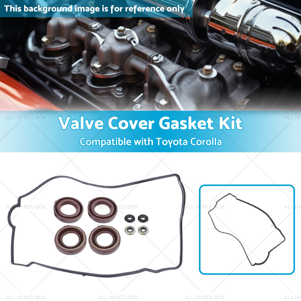 Valve Tappet Rocker Cover Gasket Suitable for Toyota Corolla AE92 AE102 AE112