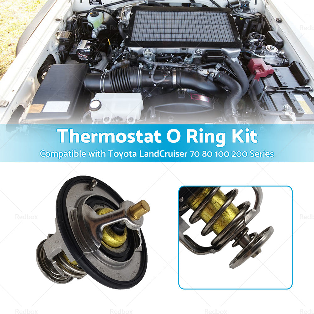 82¡æ Thermostat O Ring Kit Suitable For Toyota LandCruiser 70 80 100 200 Series