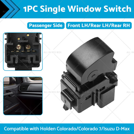 Single Power Window Control Switch Suitable for Holden Colorado RG Isuzu D-Max