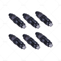 6X Diesel Fuel Injectors Suitable For Toyota HZJ105 HZJ75 HZJ78 HZJ79 4. 2L 1HZ