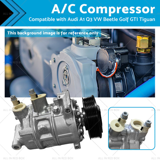 A or C Compressor Suitable for Audi A1 Q3 VW Beetle Golf GTI Tiguan 5Q0820803Q