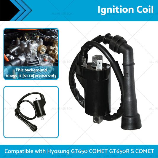 12V Single Lead Ignition Coil Suitable For Hyosung GT650 COMET   GT650R S COMET