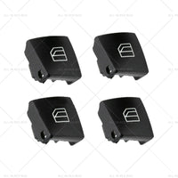 4PCS Driver Window Switch Button Cover Suitable for Mercedes Benz ML W164 W212