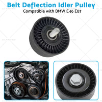 Belt Deflection Idler Pulley Suitable for BMW E87 E88 E83 E46 E87 E88 E84