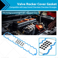 Valve Rocker Cover Gasket Suitable for 97-06 Jeep Grand Cherokee ZG WJ Wrangler