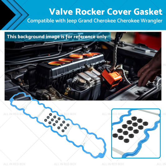 Valve Rocker Cover Gasket Suitable for 97-06 Jeep Grand Cherokee ZG WJ Wrangler